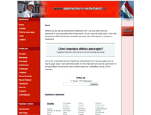Tablet Screenshot of aannemers-nederland.nl